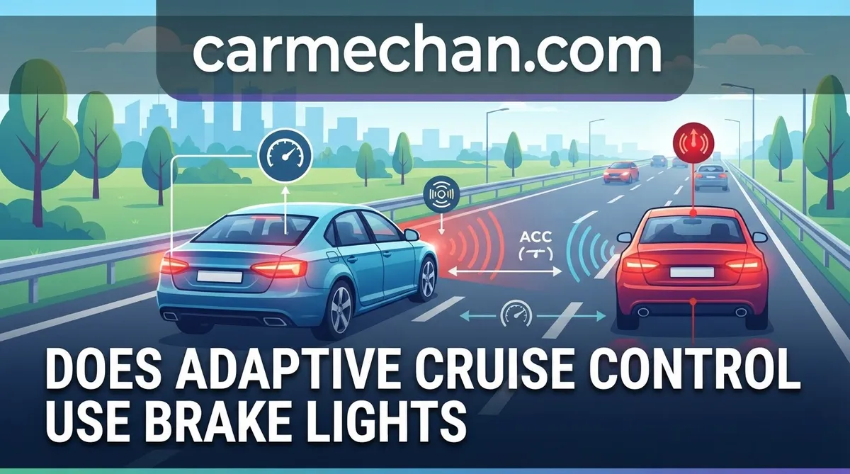 does adaptive cruise control use brake lights