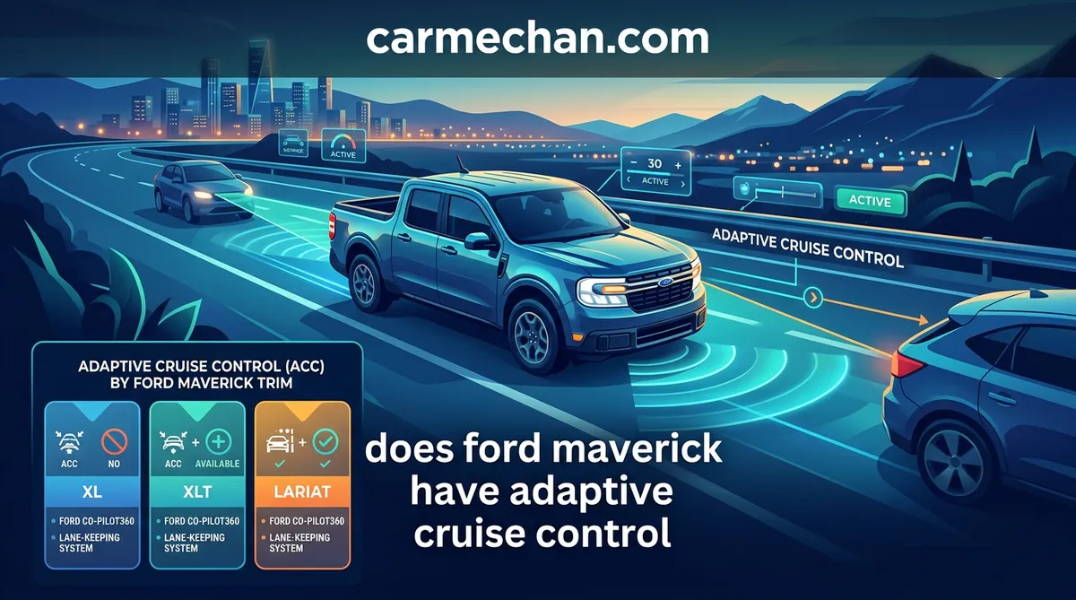 does ford maverick have adaptive cruise control
