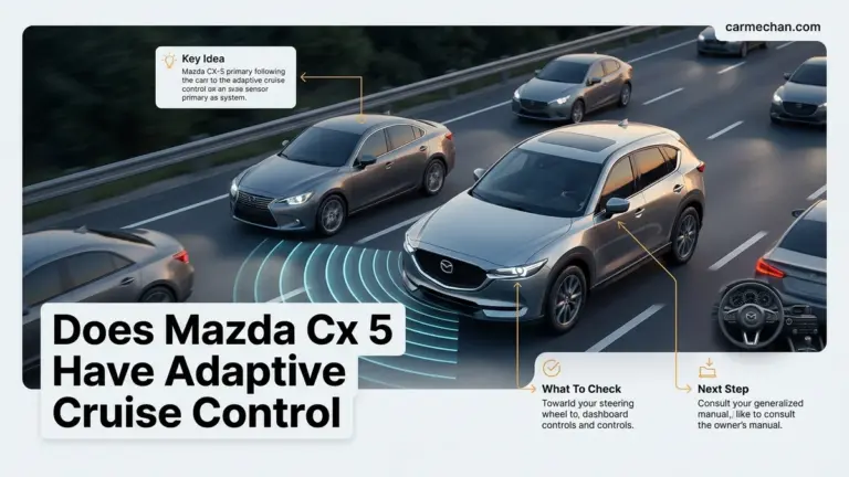 Does Mazda Cx 5 Have Adaptive Cruise Control Does 2026