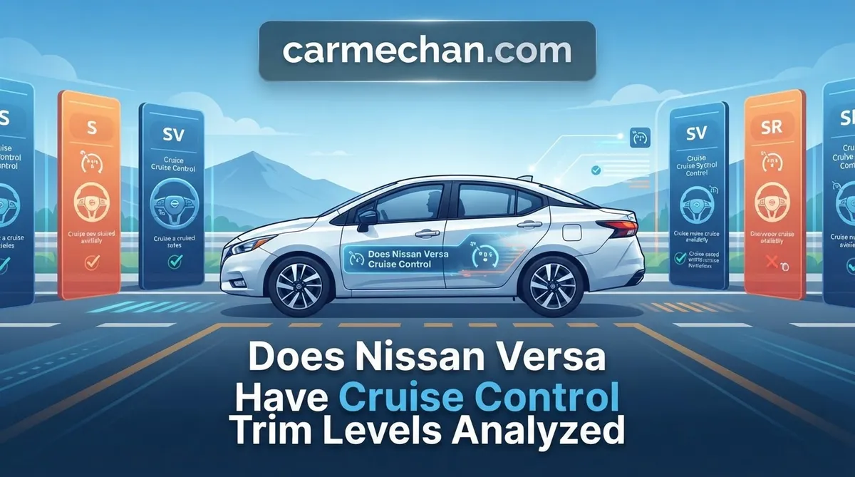 does nissan versa have cruise control