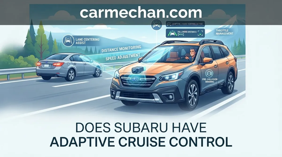 does subaru have adaptive cruise control