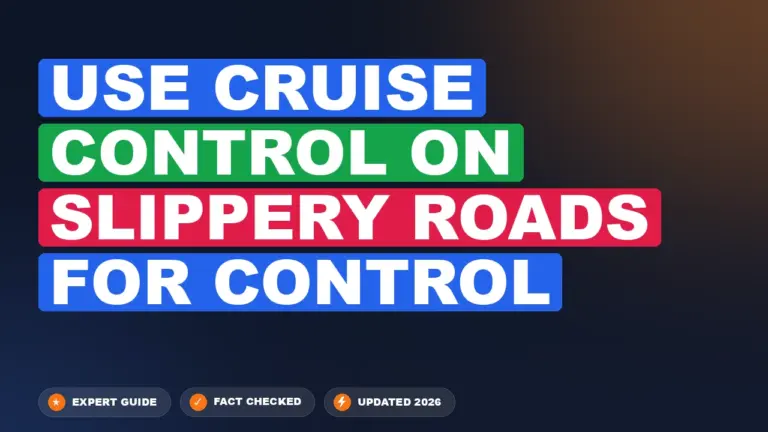 Use Cruise Control on Slippery Roads for Control: Debunked
