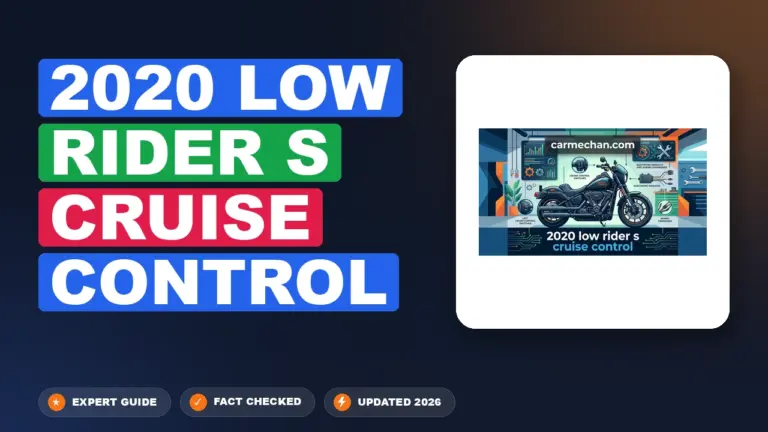 2020 Low Rider S Cruise Control: Retrofit Solutions Explained