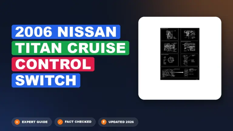 2006 nissan titan cruise control switch: Troubleshooting Solved