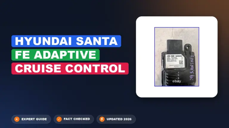Hyundai Santa Fe Adaptive Cruise Control: Mastered & Optimized