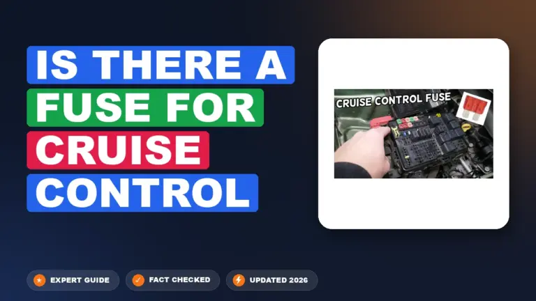 Is there a fuse for cruise control? Diagnosed & Fixed