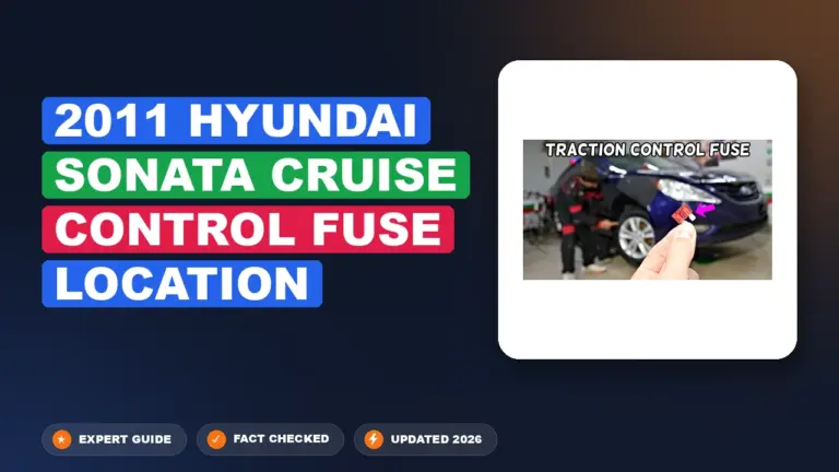 2011 hyundai sonata cruise control fuse location Mapped Out