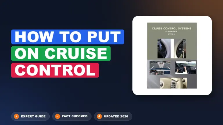 How to put on cruise control: Mastered in 5 Steps