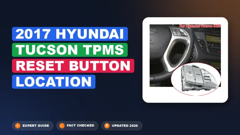 2017 hyundai tucson tpms reset button location: Debunked