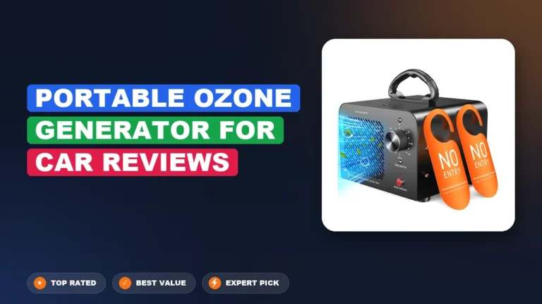 Portable Ozone Generator for Car Honest Review: Pros, Cons & 2026