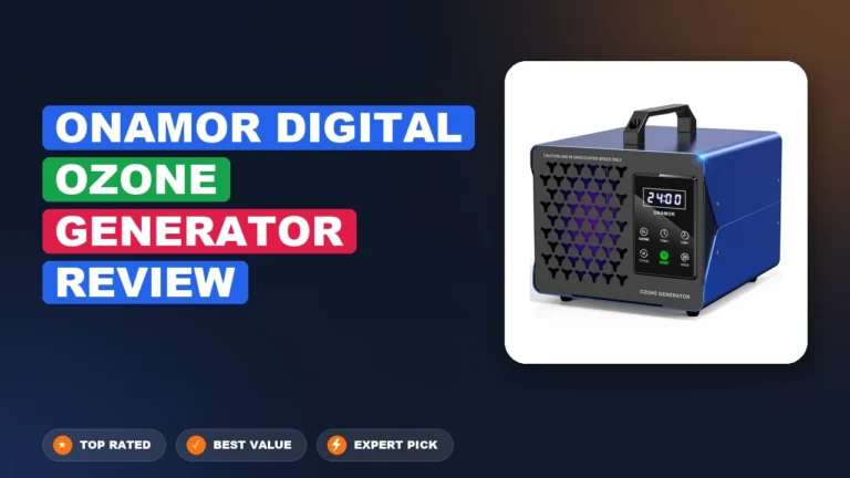 Onamor Digital Ozone Generator Review – Pros, Cons & Verdict 2026