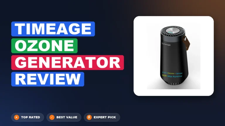Timeage Ozone Generator Review: Worth It 2026