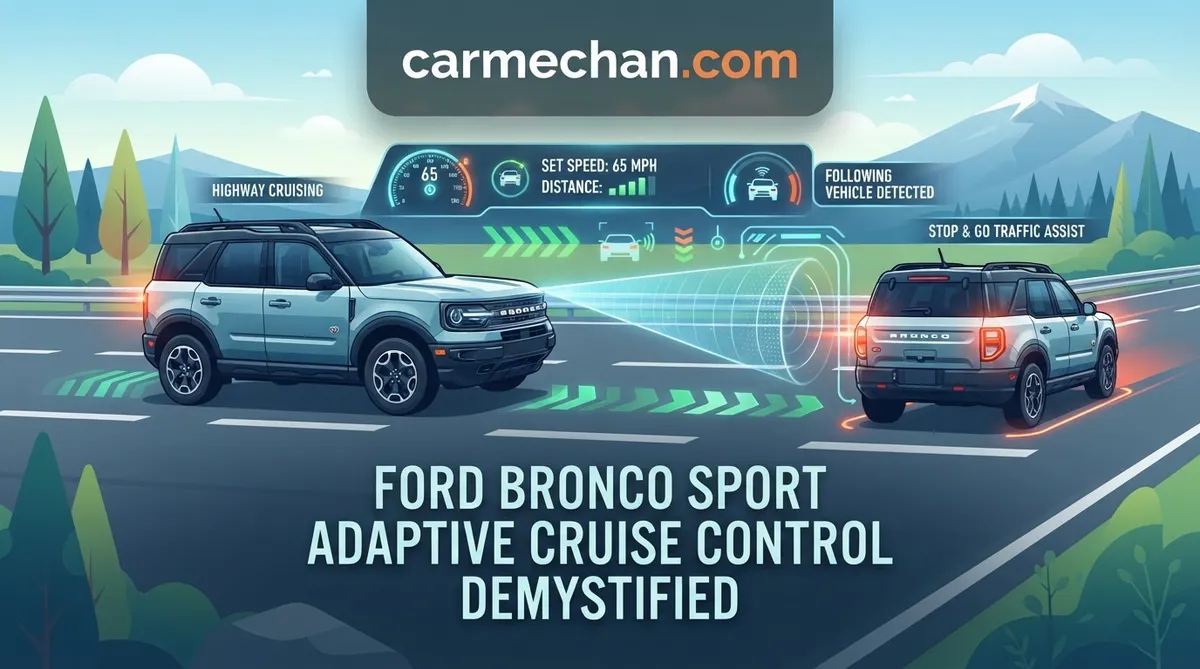 ford bronco sport adaptive cruise control