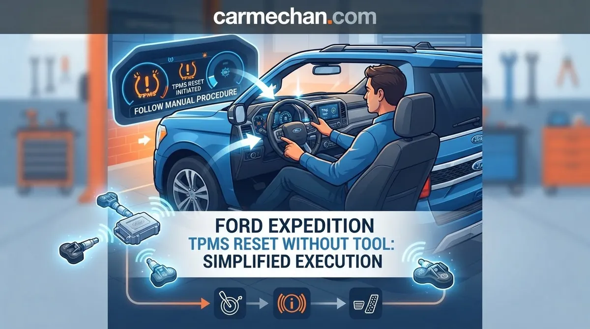 ford expedition tpms reset without tool