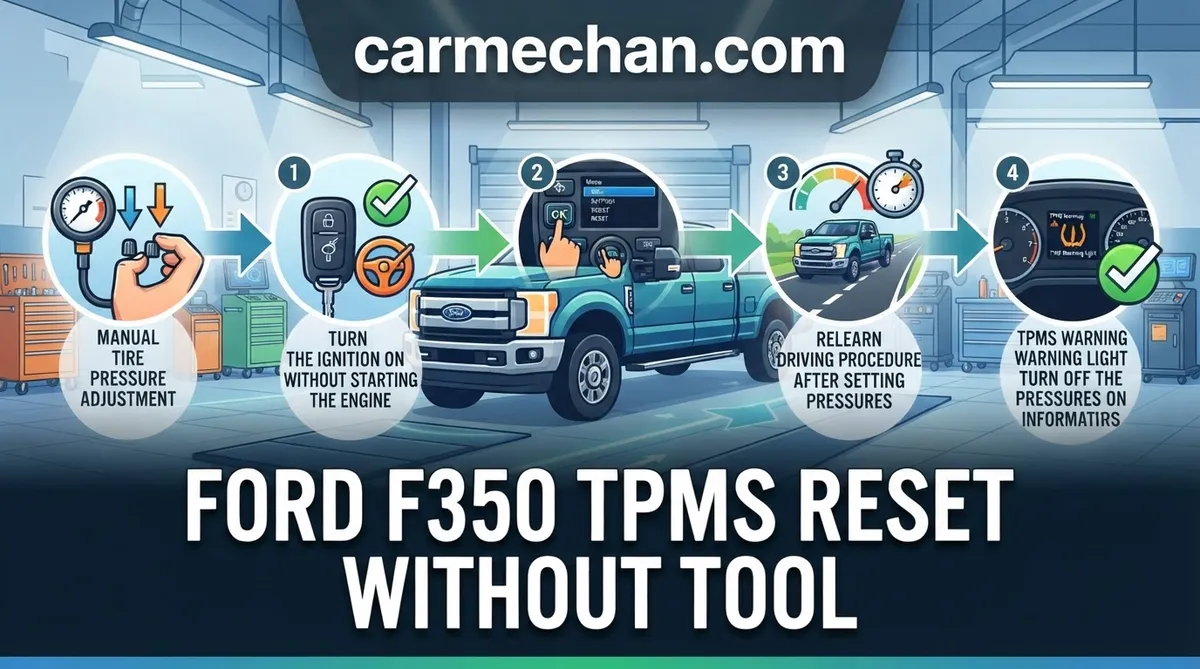 ford f350 tpms reset without tool