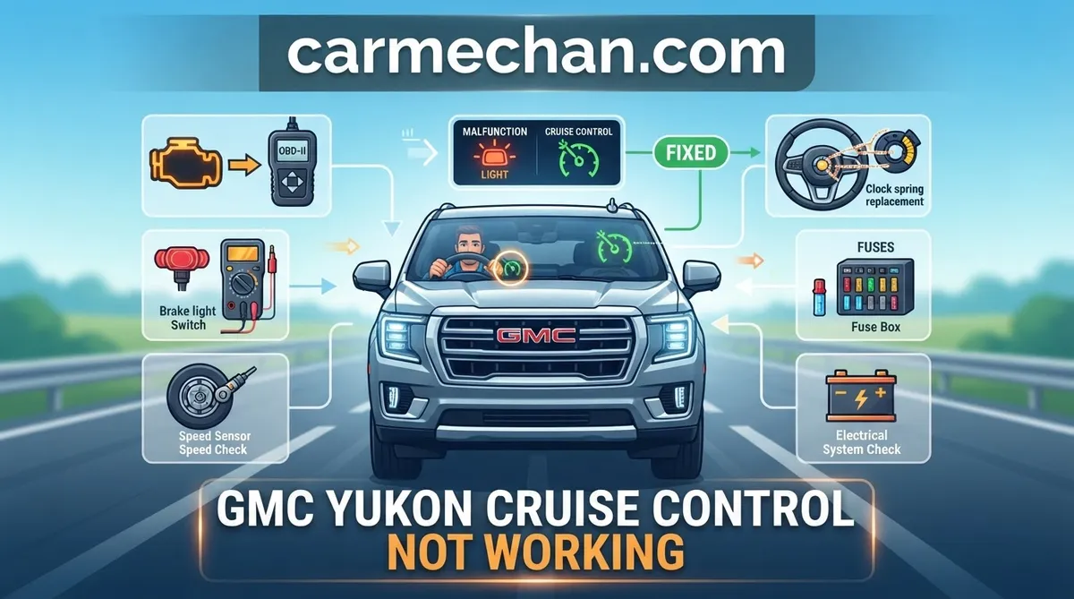 gmc yukon cruise control not working