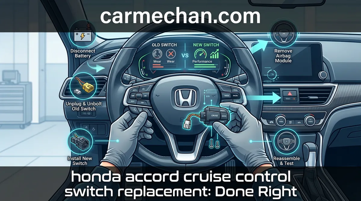 honda accord cruise control switch replacement