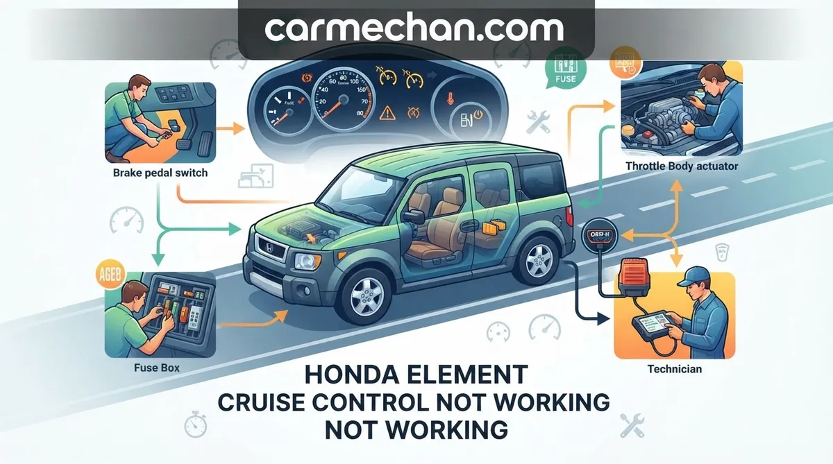 honda element cruise control not working