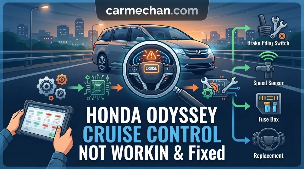 honda odyssey cruise control not working