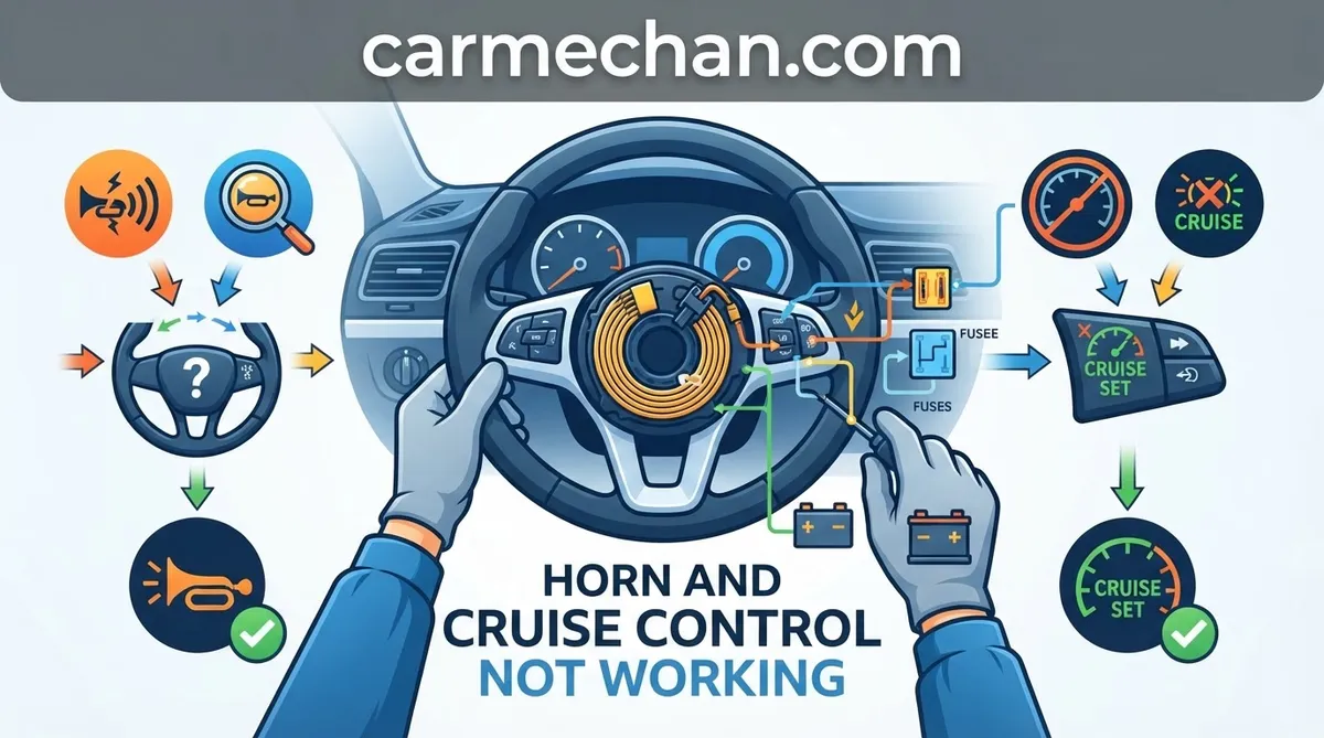 horn and cruise control not working