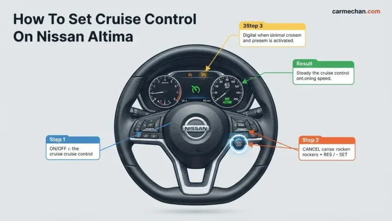 How to Set Cruise Control on Nissan Altima 2026 Expert Guide