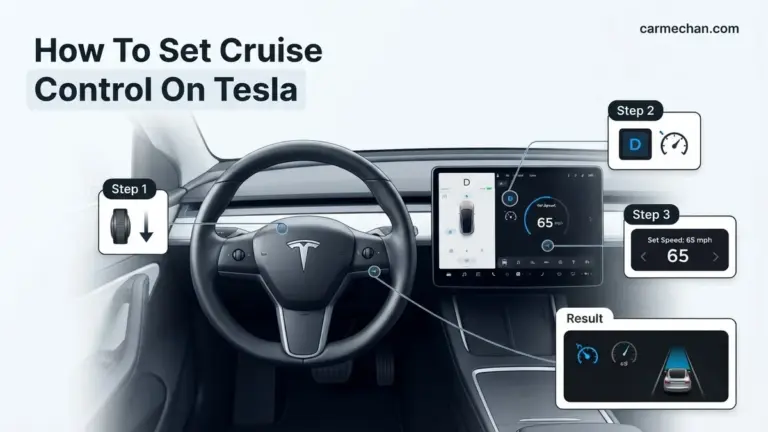 How to Set Cruise Control on Tesla 2026 Step-by-Step Guide