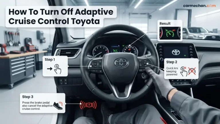 How to Turn Off Adaptive Cruise Control Toyota 2026