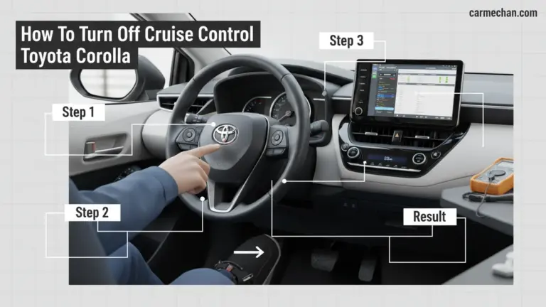 How to Turn Off Cruise Control Toyota Corolla 2026