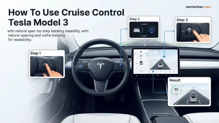How to Use Cruise Control Tesla Model 3 2026 Expert Guide