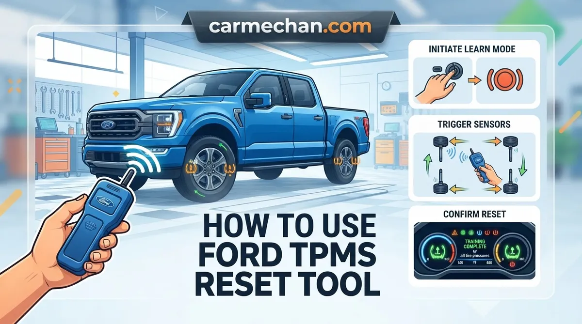 how to use ford tpms reset tool