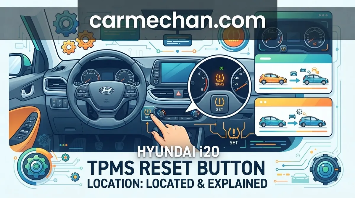 hyundai i20 tpms reset button location