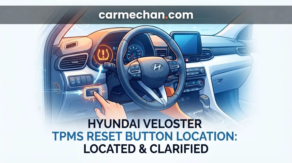 hyundai veloster tpms reset button location