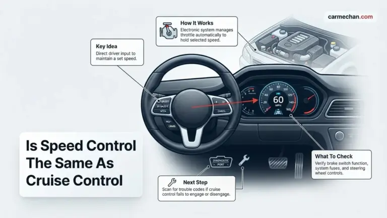 Is Speed Control the Same as Cruise Control? Real 2026 Guide
