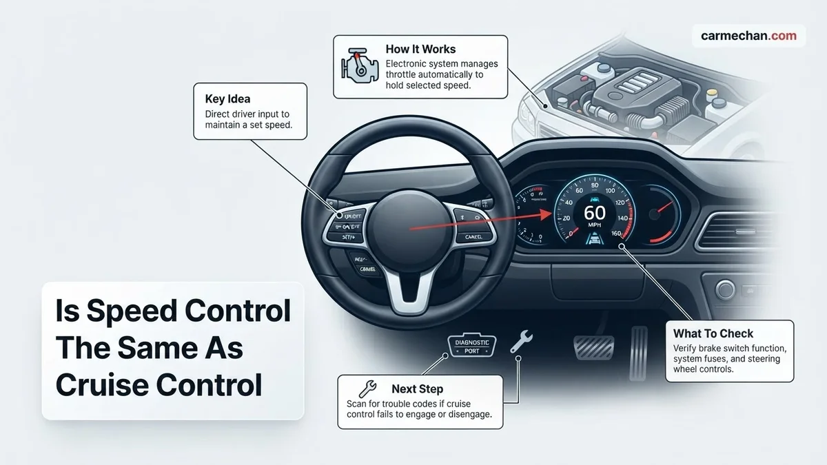 Is Speed Control The Same As Cruise Control Is Speed Control The Same As Cruise Control expert guide showing the main topic and key context