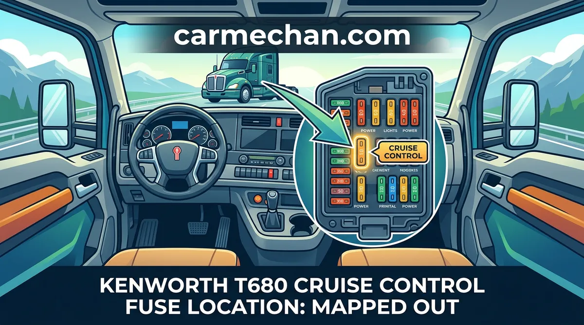 kenworth t680 cruise control fuse location