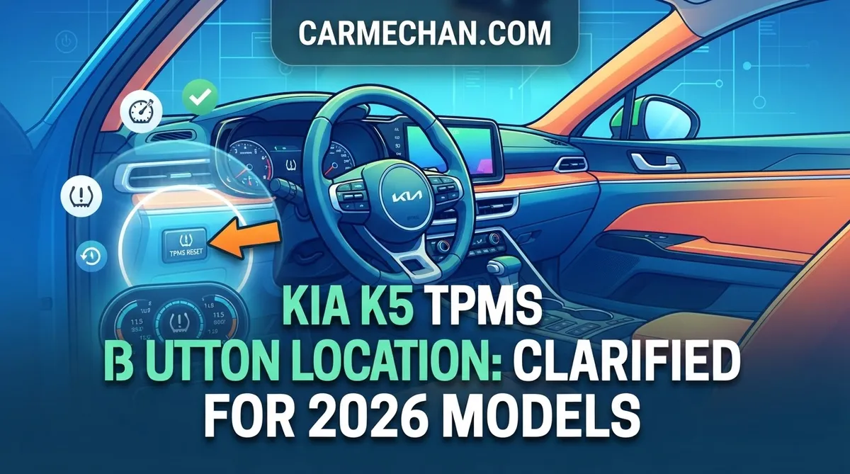 kia k5 tpms reset button location
