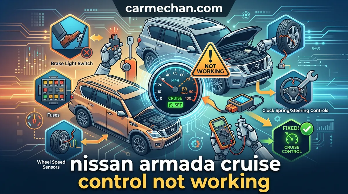 nissan armada cruise control not working