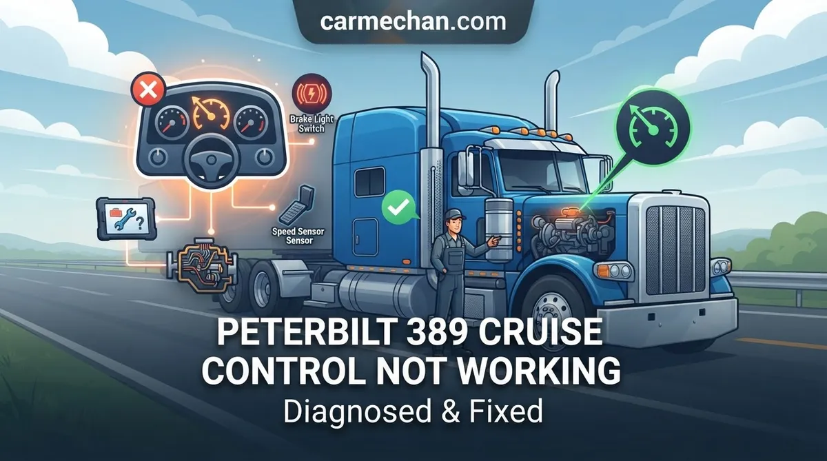 peterbilt 389 cruise control not working