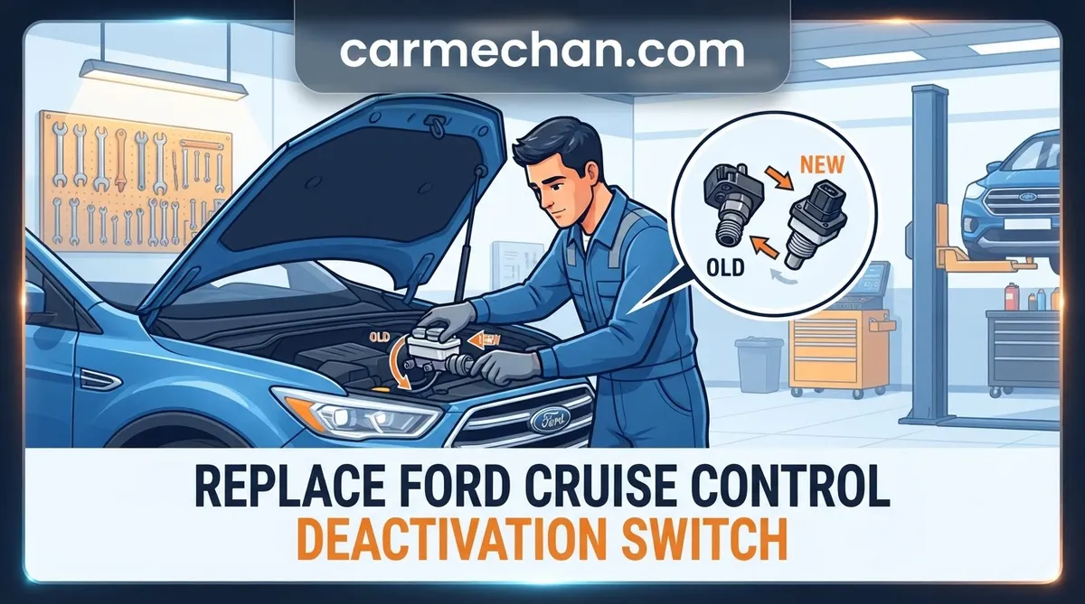 replace ford cruise control deactivation switch