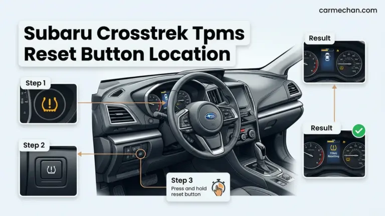Subaru Crosstrek TPMS Reset Button Location 2026 Expert Fix