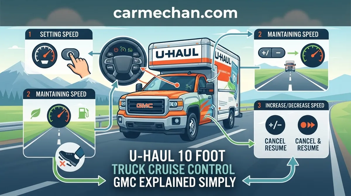 u-haul 10 foot truck cruise control gmc