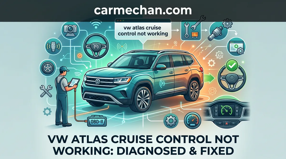 vw atlas cruise control not working