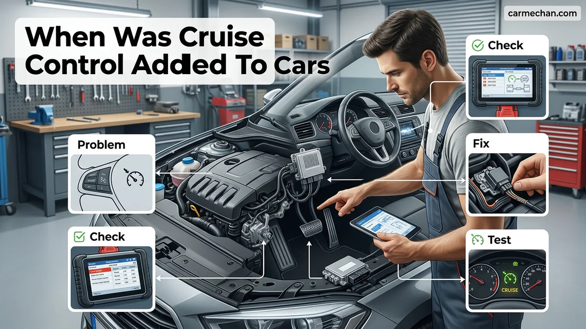 When Was Cruise Control Added To Cars When Was Cruise Control Added To Cars expert guide showing the main topic and key context