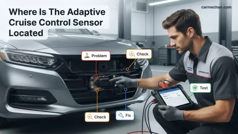 Where Is the Adaptive Cruise Control Sensor Located 2026
