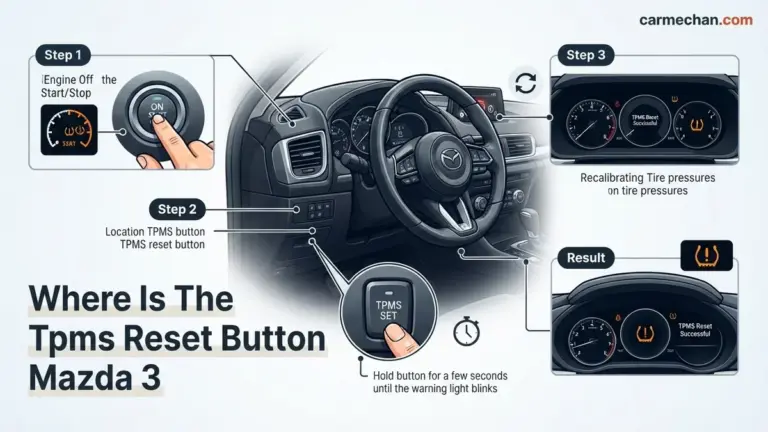 Where Is The TPMS Reset Button Mazda 3 Proven 2026 Fix Guide