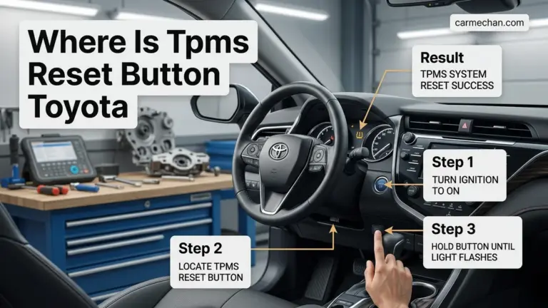 Where Is Tpms Reset Button Toyota Expert Guide 2026
