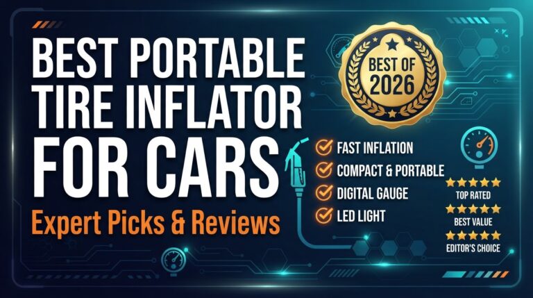 7 Best Portable Tire Inflator For Cars: Expert Reviewed 2026