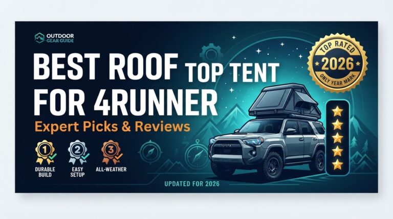 7 Best Roof Top Tent For 4Runner: Expert Reviewed 2026