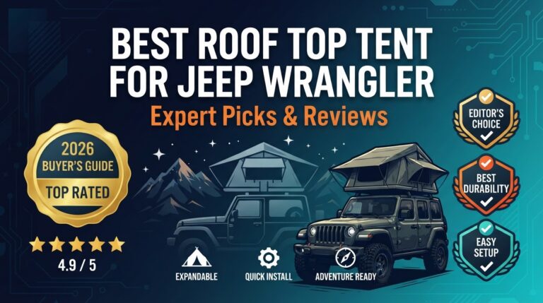 1 Best Roof Top Tent For Jeep Wrangler: Quality Picks 2026
