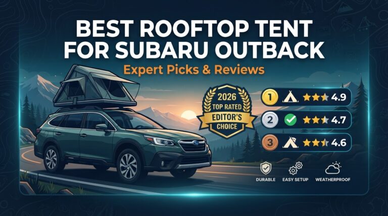 7 Best Rooftop Tent For Subaru Outback: Quality Picks 2026